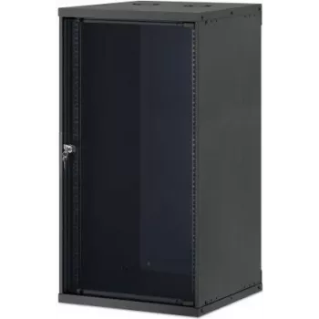 Szafa sieciowa ścienna Intellinet 19 inch Basic Line, 20U, głębokość 560 mm, czarna RAL 9005 (716796)