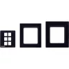 Kramer Electronics RC-206/RC-306 EU Panel Set 80/86 (B) - Czarny zestaw ramki i panelu przedniego dla wersji EU RC-206/RC-306 30-00020599