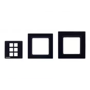 Kramer Electronics RC-206/RC-306 EU Panel Set 80/86 (B) - Czarny zestaw ramki i panelu przedniego dla wersji EU RC-206/RC-306 30-00020599