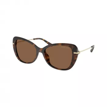 Okulary przeciwsłoneczne damskie Michael Kors MK2230U30063G Dark Tortoise Brown Gradient 56/16/140 mm