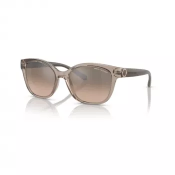 Okulary przeciwsłoneczne damskie Armani Exchange AX4127S, oprawki Havana, brązowe gradientowe soczewki, 54/17/140 mm AX4127S82408Z