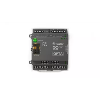 Arduino Opta Analog Expansion Module AFX00007 - 4 konfigurowalne wejścia analogowe, 2 wyjścia analogowe, 12-24 VDC, szyna DIN