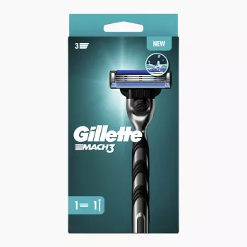 Gillette Mach3 Manualna Maszynka do Golenia dla Mężczyzn z 1 Wkładem 8001090442819