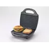 Ariete A1980 Opiekacz do kanapek i grill, 750 W, czarno-srebrny