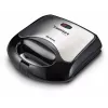 Ariete A1980 Opiekacz do kanapek i grill, 750 W, czarno-srebrny