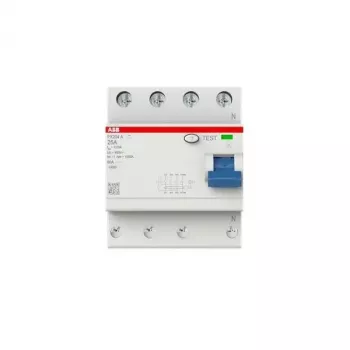 ABB FX204A-25/0.03 Wyłącznik różnicowoprądowy 4P 25A 30mA Typ A 230/400V AC 2CSF204165R1250