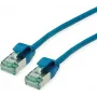 ROLINE RM U/FTP kabel krosowy Cat.6A/Class EA SLIM niebieski 0,15m - FTP (21.45.3340)
