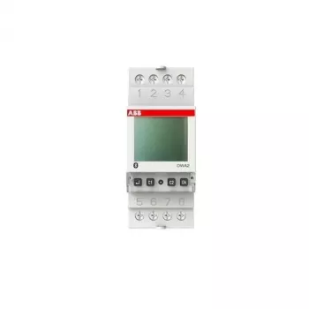 ABBDWA2 Astronomiczny przełącznik zmierzchu 2-kanałowy DIN Rail 16A 230V AC 2CSM222501R1000