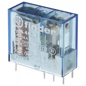 Przekaźnik mocy Finder 40.61.9.018.4000 16A SPDT 18V DC do montażu na PCB