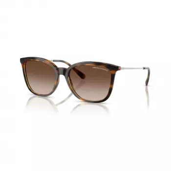 Okulary przeciwsłoneczne damskie Armani Exchange AX4151S, brązowa oprawka Havana, brązowe soczewki gradientowe, 55mm AX4151S821313