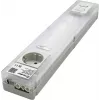 Finder LED oświetlenie szafy sterowniczej z gniazdem Schuko, 6W, 1000lm, 4000K, biały/przezroczysty, 360mm 7L.55.8.230.4200