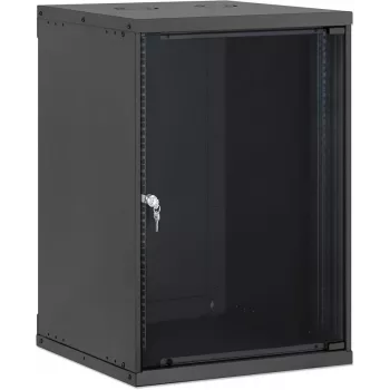 Intellinet szafa sieciowa ścienna 19 inch, Basic Line, 15U, głębokość 560 mm, czarna RAL 9005 (716772)