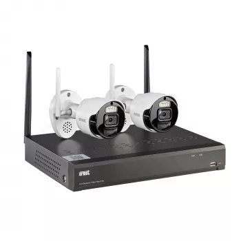 Grothe Bezprzewodowy zestaw monitoringu wizyjnego WLAN 2,4 GHz SET 1098/820 (1098/820)