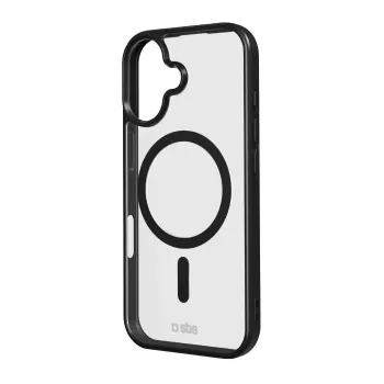 SBS Etui Apple iPhone 17 przezroczysty czarny kompatybilne z MagSafe TEMAGCOLIP1763K