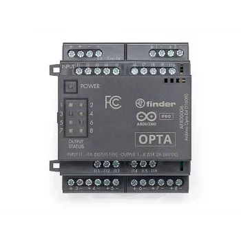 Arduino Pro Opta Ext D1608S moduł rozszerzeń, 16 programowalnych wejść napięciowych, 8 przekaźników półprzewodnikowych 24 V DC 2 A (AFX00006)