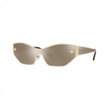 Okulary przeciwsłoneczne Versace damskie VE2205-12525A złote/szare 67mm