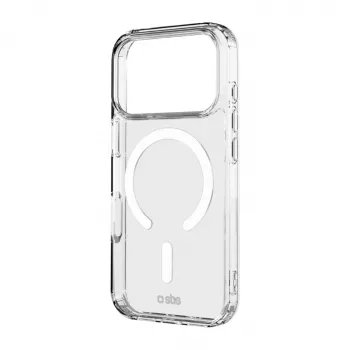 SBS Light Mag Cover etui na iPhone 18 Pro Max / 17 Pro Max, kompatybilne z MagSafe, przezroczyste