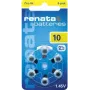 Bateria do aparatów słuchowych Renata ZA10 Zinc-Air PR70 105 mAh 1,4 V 6-pak ZA10.DP6 0HG