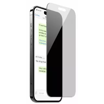 SBS Mobile Szkło hartowane ochronne prywatnościowe do iPhone 15 i iPhone 16 z ochroną widoku z boku PUSDGPRIPHONE1661