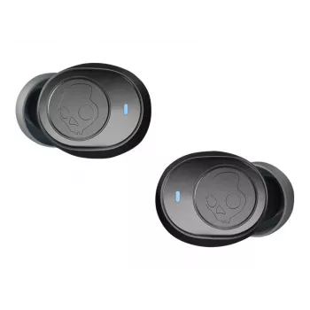 Skullcandy Jib True Prawdziwie Bezprzewodowe Słuchawki Dokanałowe z Mikrofonem, Bluetooth 5.0, Pasywna Izolacja Dźwięków, True Black (S2JTW-N740)