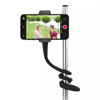 SBS Mobile TESUPPFLEXY Elastyczna podstawka biurkowa na smartfony i tablety do 10,5 inch Czarny