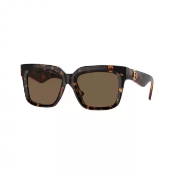 Okulary przeciwsłoneczne damskie Burberry BE4419-300273, oprawki Havana, brązowe gradientowe soczewki, 54mm