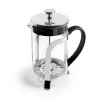 IBILI French Press Ekspres do Kawy 350 ml, 3 Filiżanki, Szkło Borokrzemowe, Stal Nierdzewna