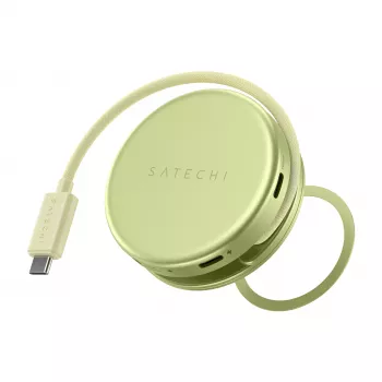 Satechi OntheGo 5-in-1 Multiport Adapter - Hub USB-C z 4K HDMI, USB-C 5Gbps, USB-A 5Gbps, czytnikiem kart SD, 60W PD Pass-through (Citrus)