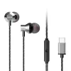AIWA ESTM-50USB-C/SL douszny zestaw słuchawkowy stereo z mikrofonem, USB-C, srebrny