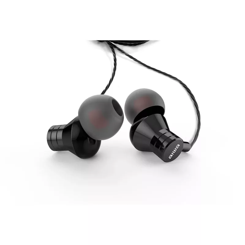 AIWA ESTM-50USB-C/BK douszne słuchawki stereo z mikrofonem, USB-C, czarne