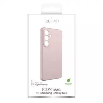 Etui SBS Mobile Icon Mag do Samsung Galaxy S26 – różowy PUSGS26ICONMAGROSE