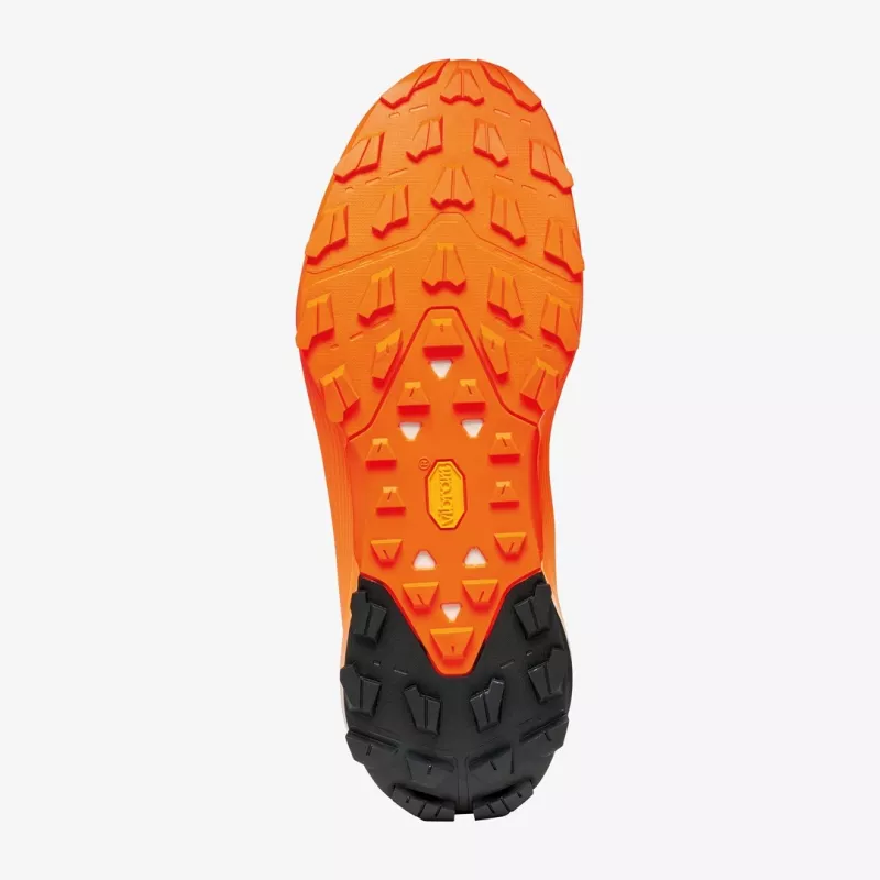 Buty do biegania w terenie Scarpa Spin Ultra 2 - Ice Orange/Fluo Yellow - EU 46