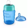 Philips AVENT Easy Sip kubek treningowy, 9M+, 260 ml, silikonowy ustnik, niebieski