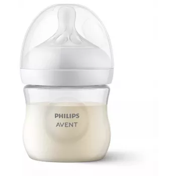 Butelka do karmienia Philips Avent Natural Response 125 ml z smoczkiem dla noworodków, 0m+