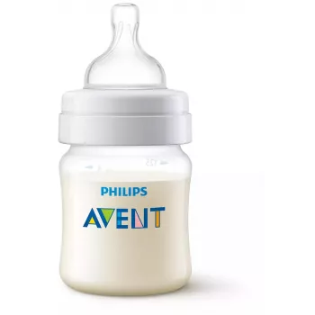 Butelka antykolkowa Philips AVENT 125 ml z smoczkiem dla noworodków, 0m+