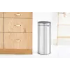 Kosz na śmieci Brabantia Touch Bin 30L, stal matowa