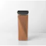 Brabantia Kwadratowy pojemnik na żywność 2,5 l ciemnoszary