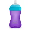 Philips AVENT My Grippy Kubek treningowy z miękkim ustnikiem 300 ml, 9m+, fioletowy