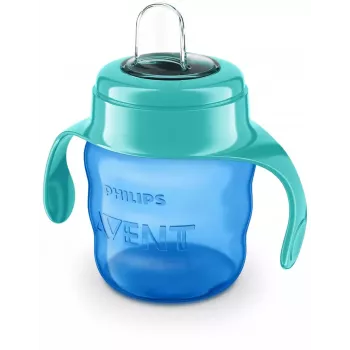 Philips AVENT Easy Sip kubek treningowy z uchwytami, 6M+, 200ml, silikonowy ustnik, zielony