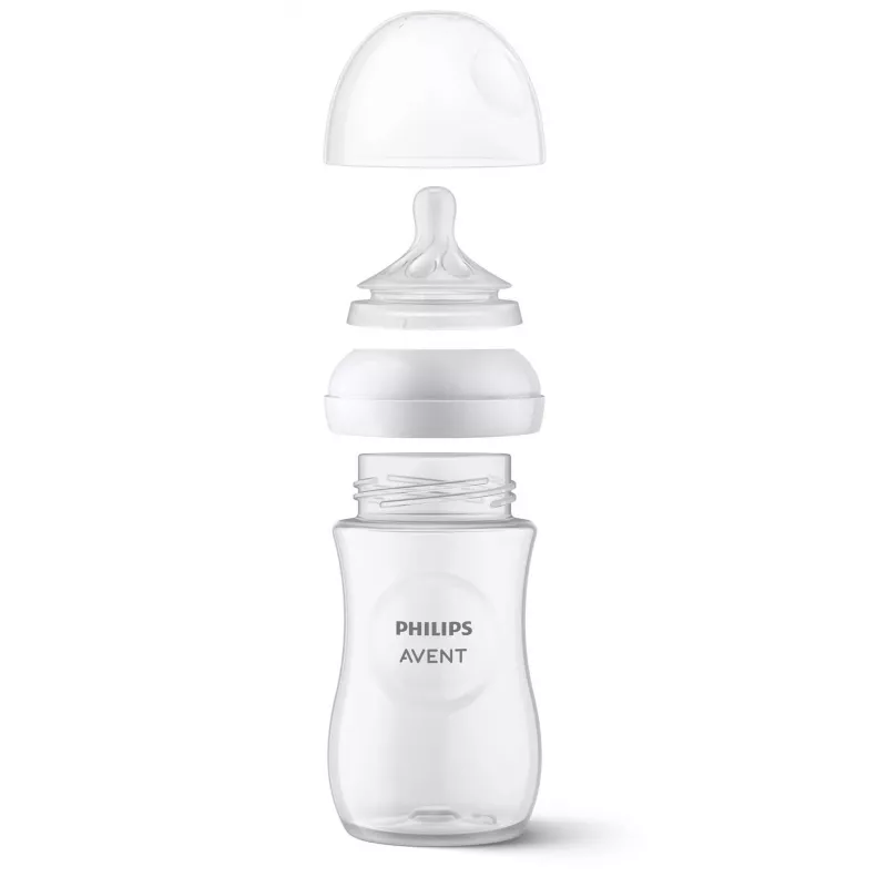 Philips AVENT Natural Response Silikonowe Smoczki do Butelki dla Niemowląt do Gęstego Karmienia, 6M+, 2 sztuki