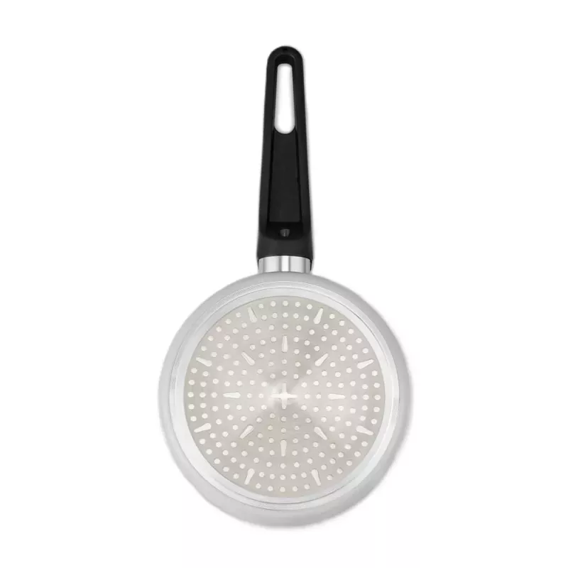 Brabantia Indu+ Rondel 16 cm Nieprzywierający, 1,5 L, Indukcja, Czarny