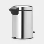 Brabantia NewIcon 5L kosz na pedały Brilliant Steel