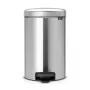 Brabantia NewIcon Kosz na pedały 12L Matt Steel