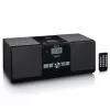 Lenco MC-030BK Mikrowieża z Bluetooth, CD, radiem FM, USB, AUX, czarna