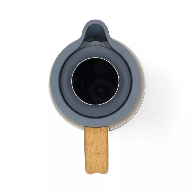 Gastronoma 18130006 Czajnik elektryczny, 1,7 L, 2200 W, stal nierdzewna, czarny, bezprzewodowy, podstawa 360°