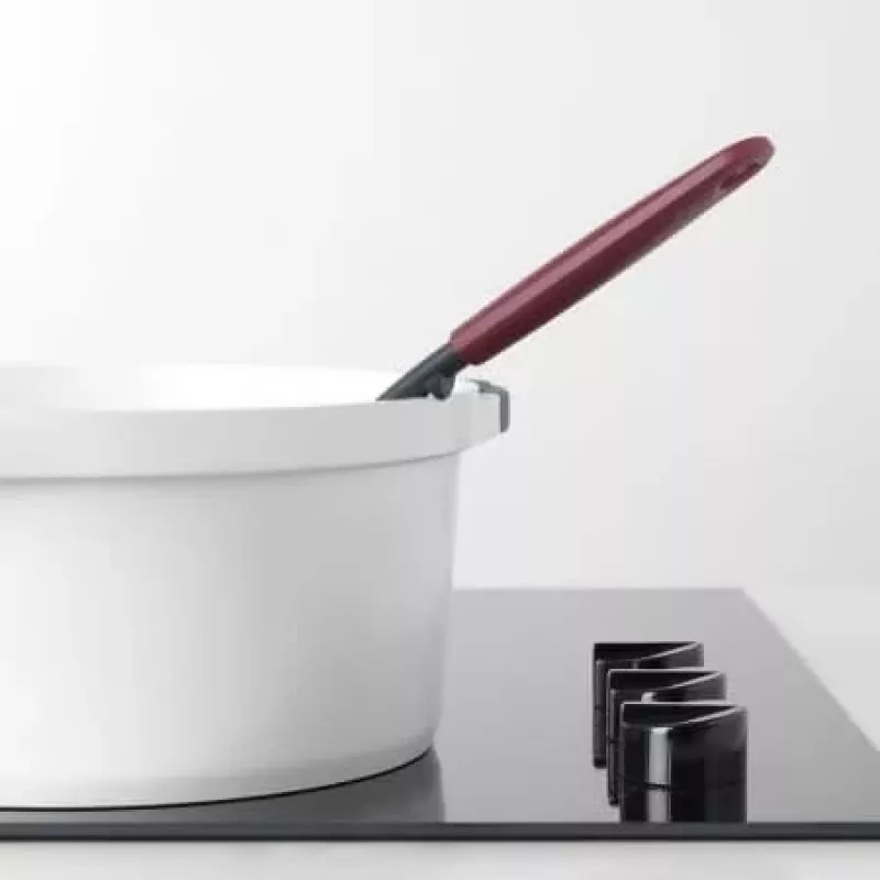 Łopatka ażurowa Brabantia Profile Line, bakłażanowa czerwień