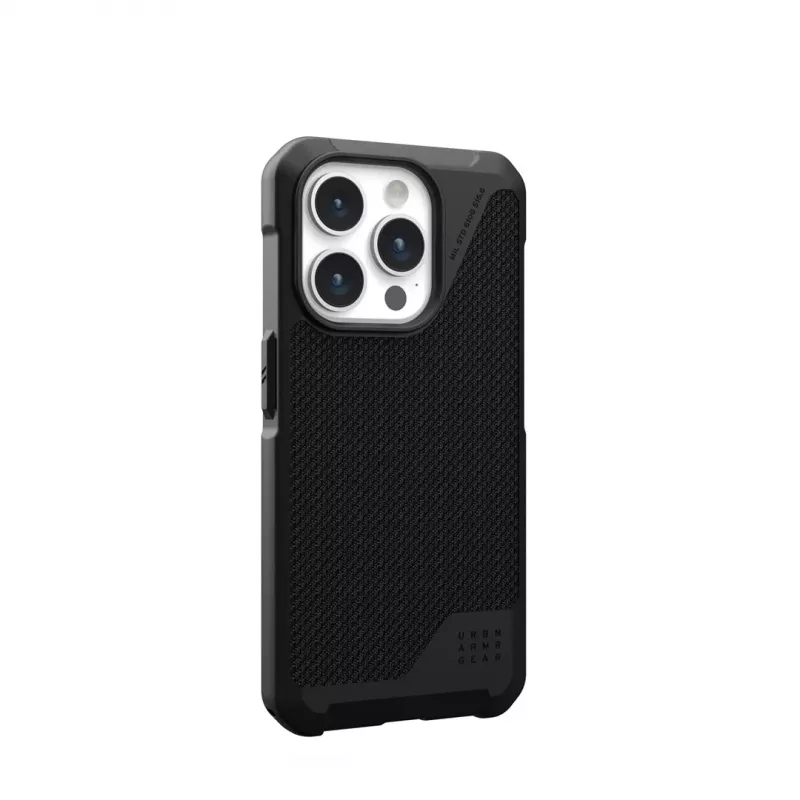 UAG Metropolis LT Magsafe Etui na iPhone 15 Pro - Włókno Aramidowe, Czarny