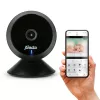 Alecto SMARTBABY5BK Cyfrowa Niania z Kamerą Wideo, 2,4 GHz FHSS, 2,4 inch Kolorowy LCD, Noktowizja, Dwukierunkowa Rozmowa, Czujnik Temperatury, Kołysanki, VOX, Czarny