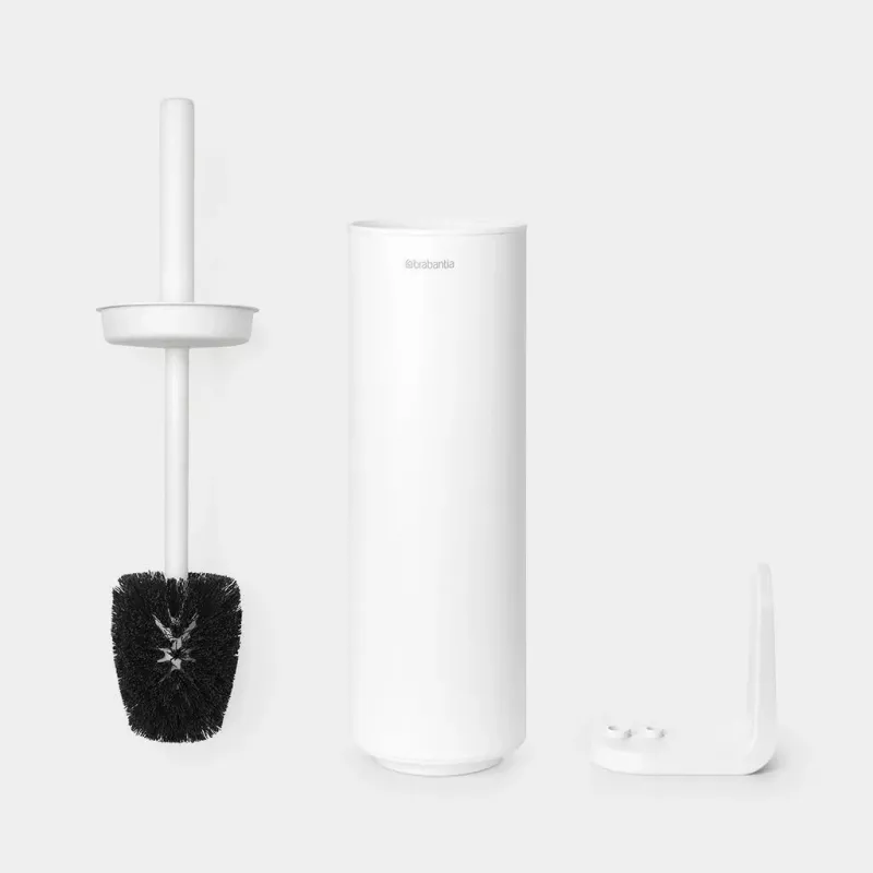 Brabantia ReNew Szczotka toaletowa z uchwytem, Mineral White