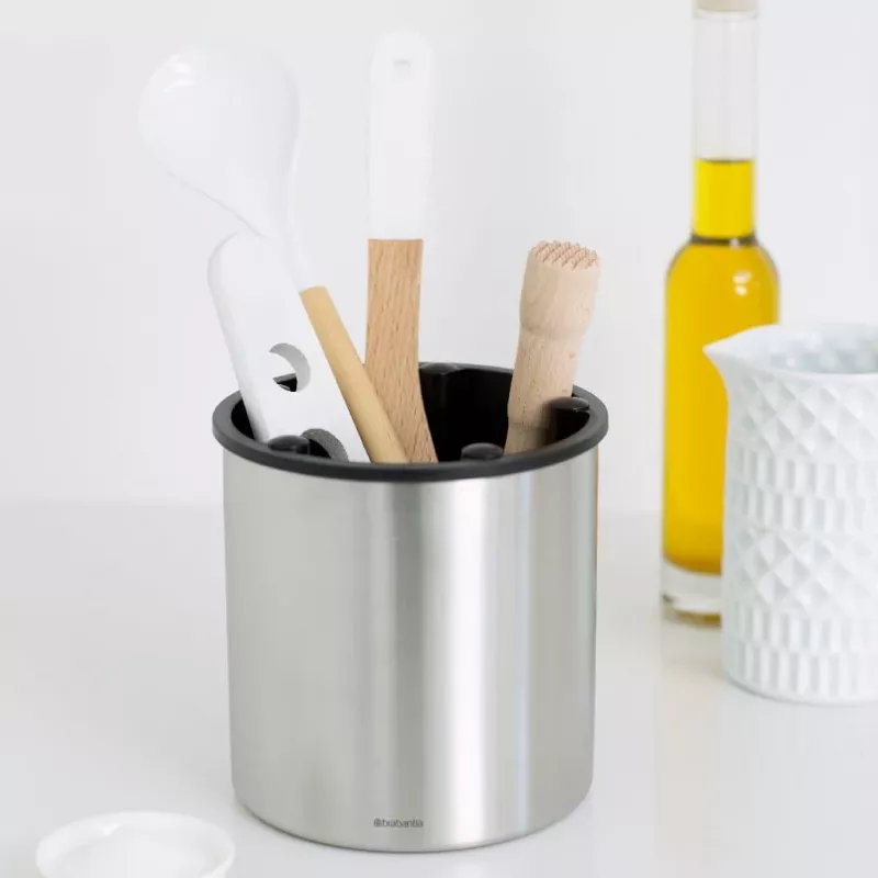 Brabantia Profile Line pojemnik na przybory kuchenne, stal matowa
